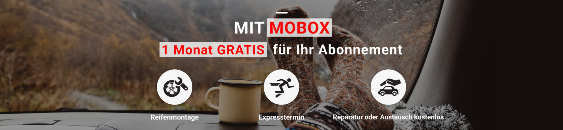 Mit MOBOX, 1 Monat Gratis- Netto Reifen Discount